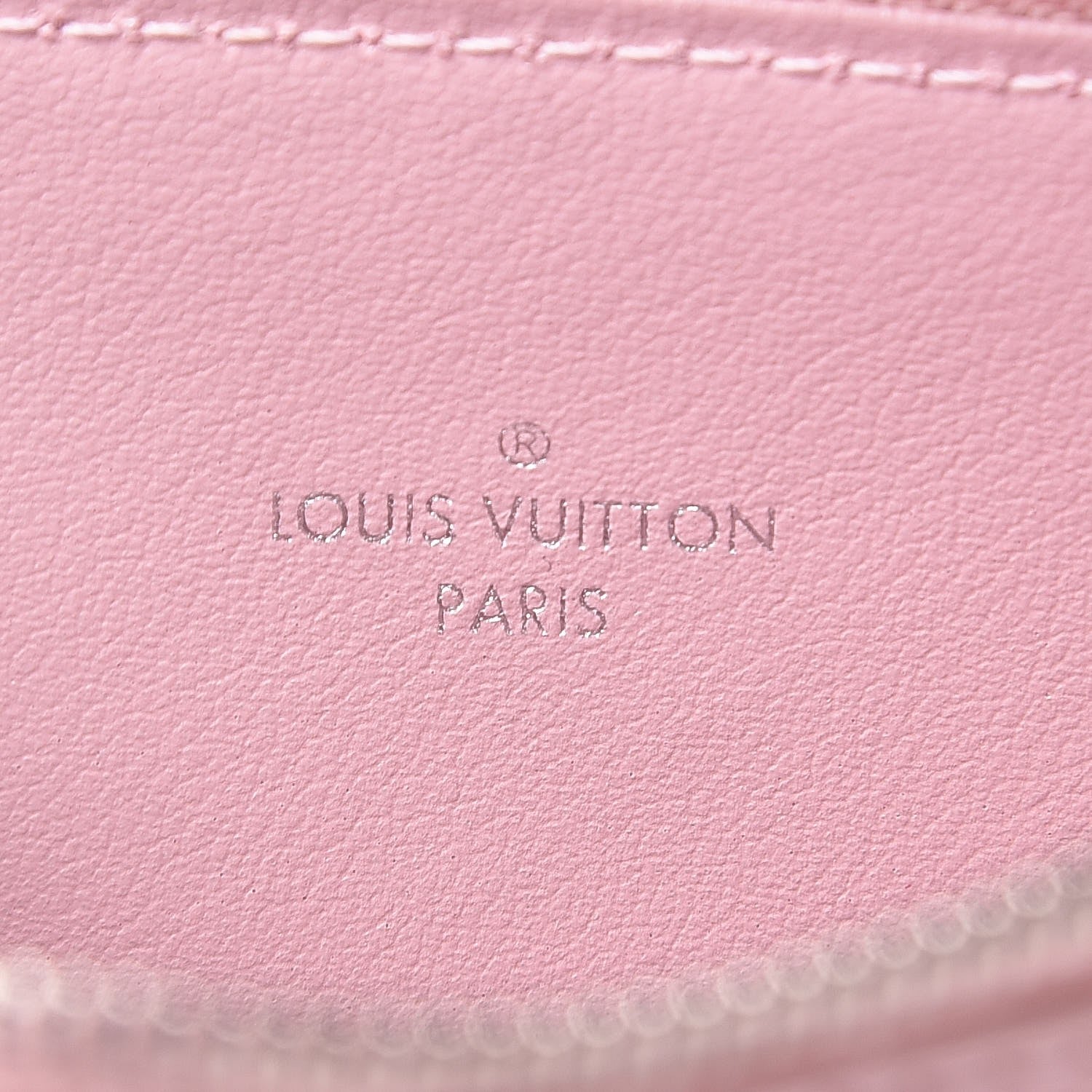 Louis Vuitton Epi Felicie Chain Wallet Zippered Insert Rose Ballerine 6 of 6
