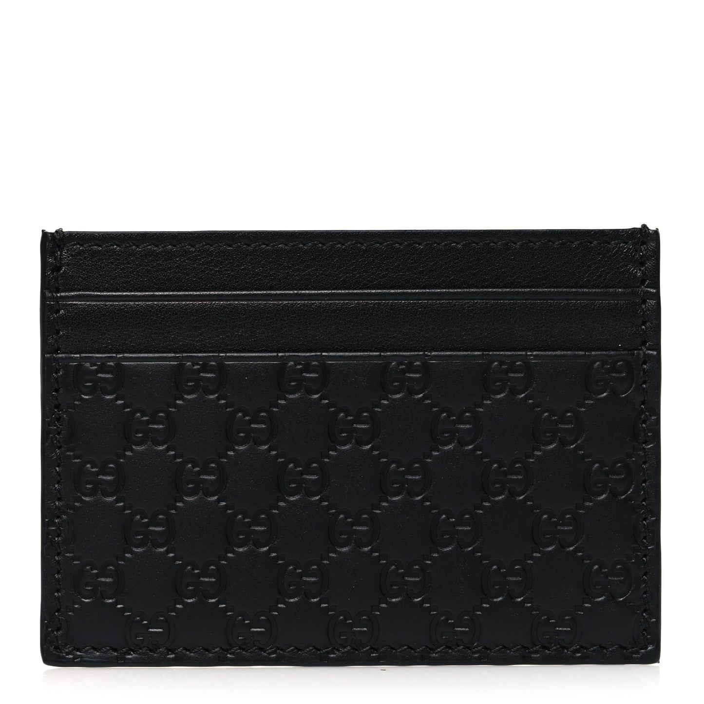 Microguccissima Card Holder Black