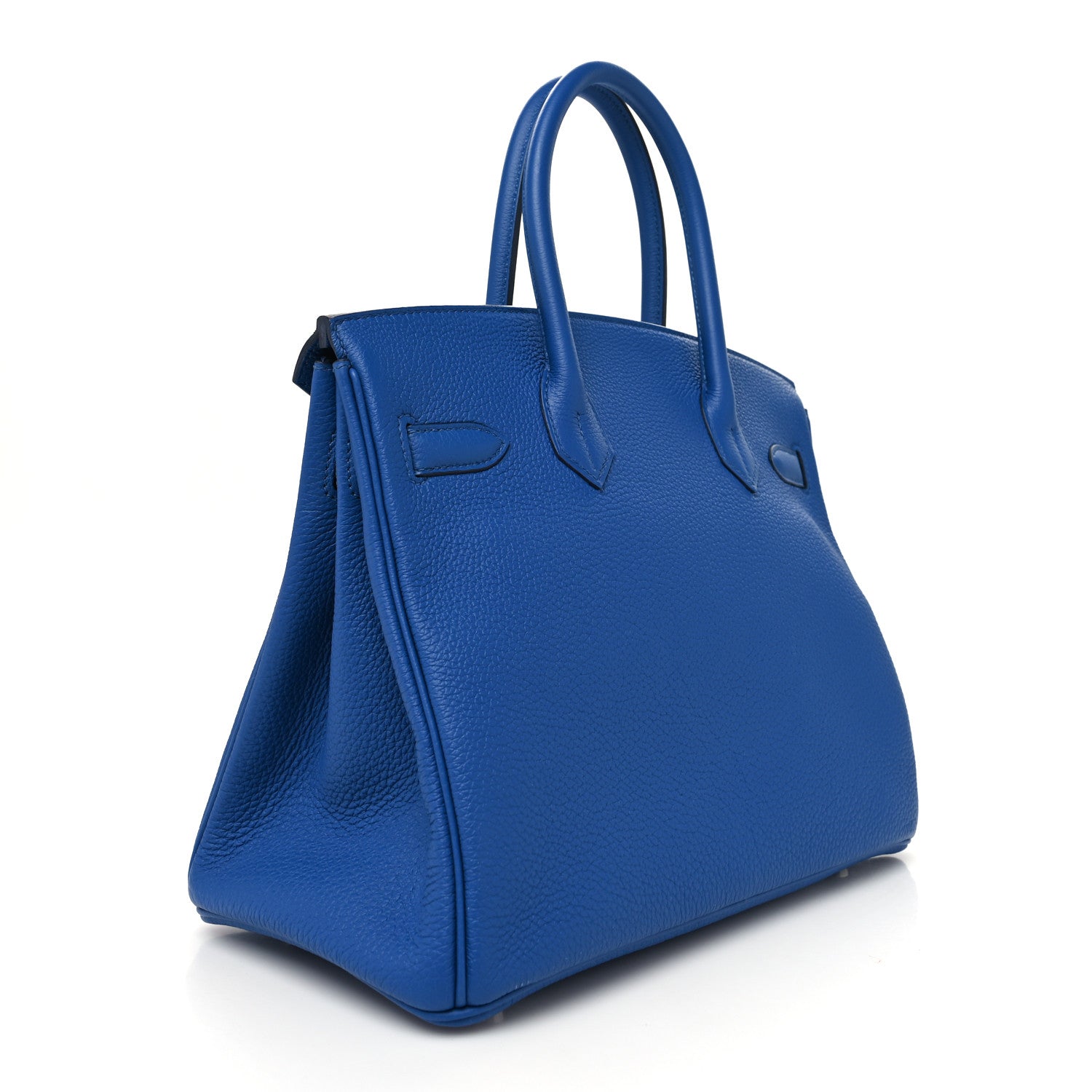 Hermes Togo BIRKIN 30 Bleu France 3 of 10