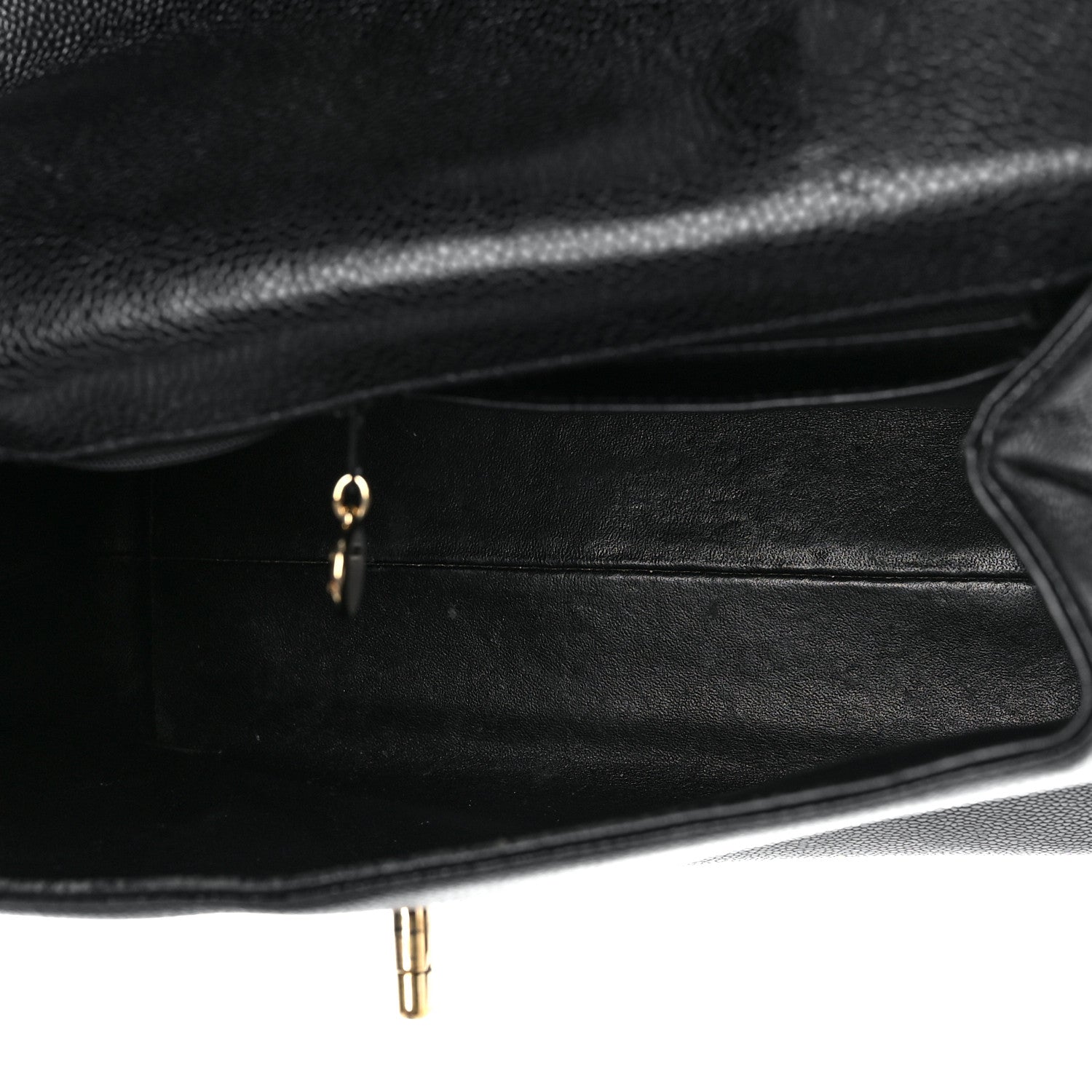 Chanel Caviar Kelly Jumbo Flap Black 5 of 10