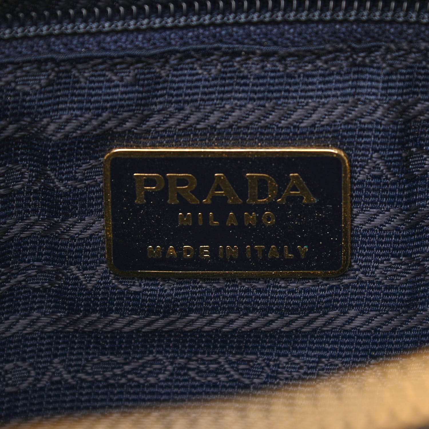 Prada Nylon Tessuto Impuntu Quilted Flap Shoulder Bag Blue 7 of 10