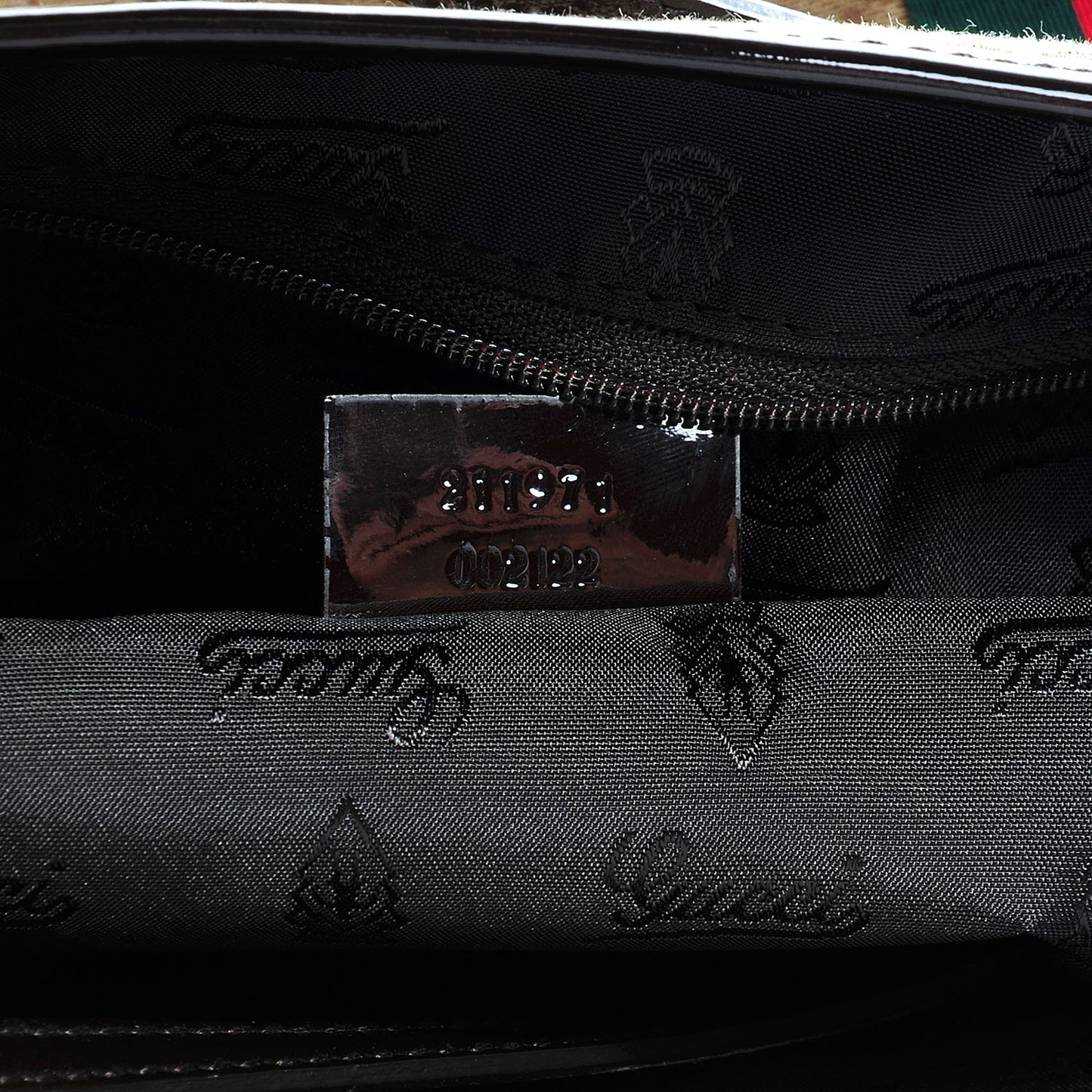 Monogram Web Medium Jolie Tote Brown