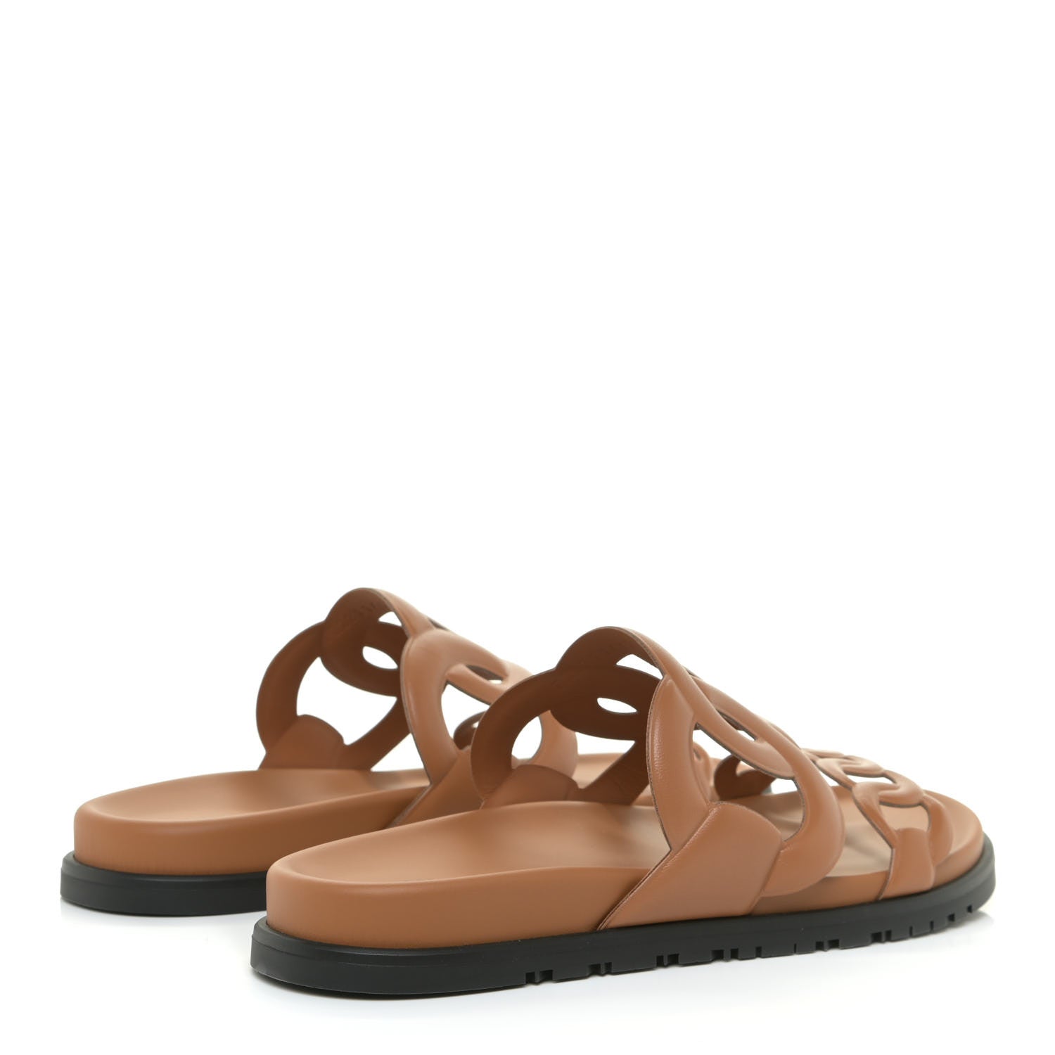 Hermes Nappa Extra Sandals 40 Naturel 5 of 10