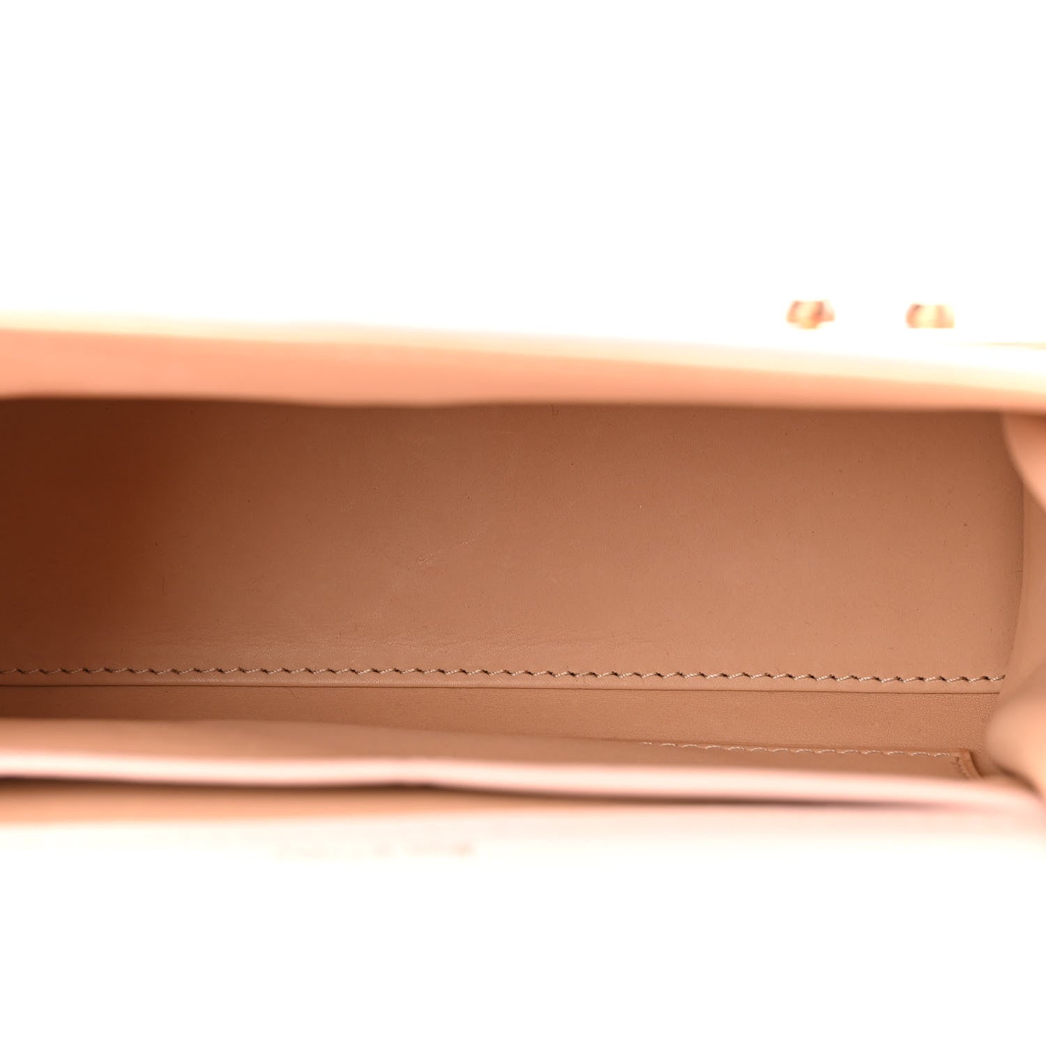 Delvaux Smooth Calfskin Mini Tempete Satchel Nude 5 of 10
