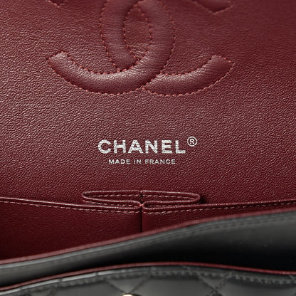 Chanel Lambskin Quilted Medium Double Flap Black 5 of 13