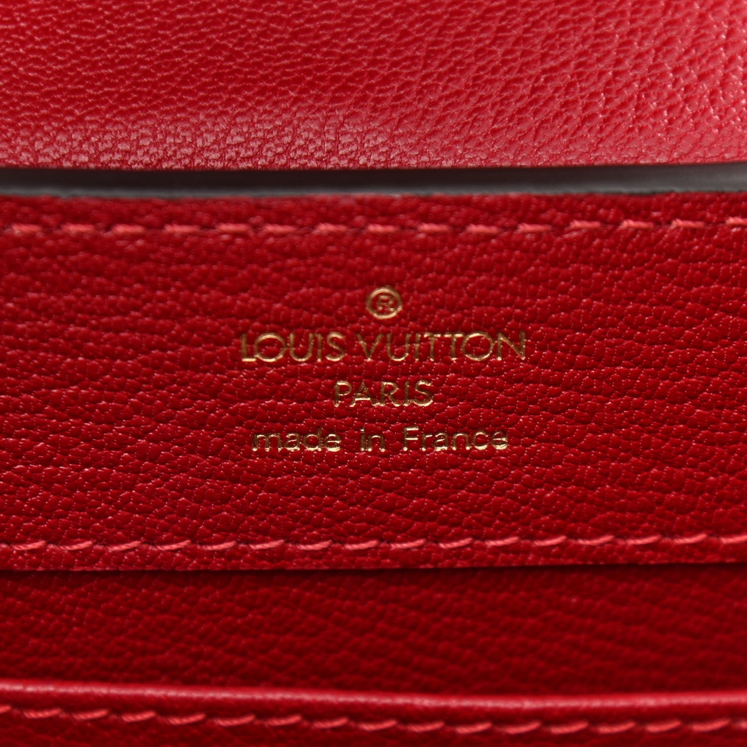 Louis Vuitton Crocodile Mini Capucines Rubis 6 of 9