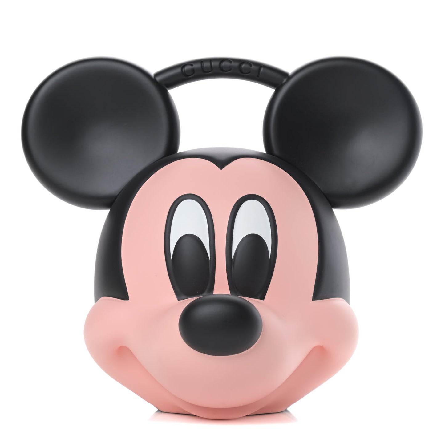 X DISNEY Plastic Mickey Mouse Top Handle Bag Black