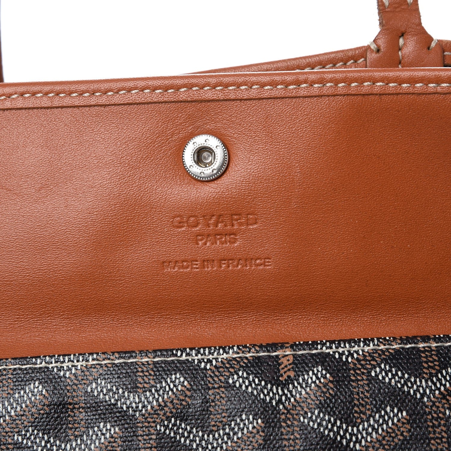 Goyard Goyardine Saint Louis PM Black Gold 7 of 17