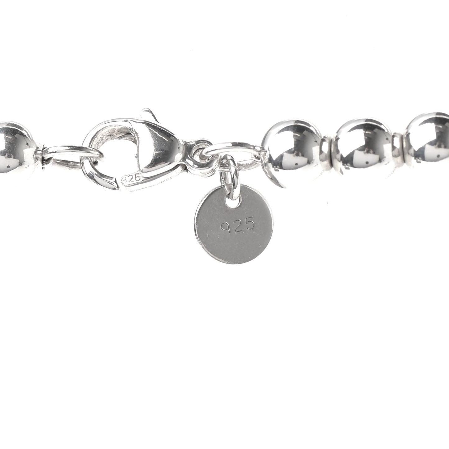 Sterling Silver HardWear Graduated Ball Necklace