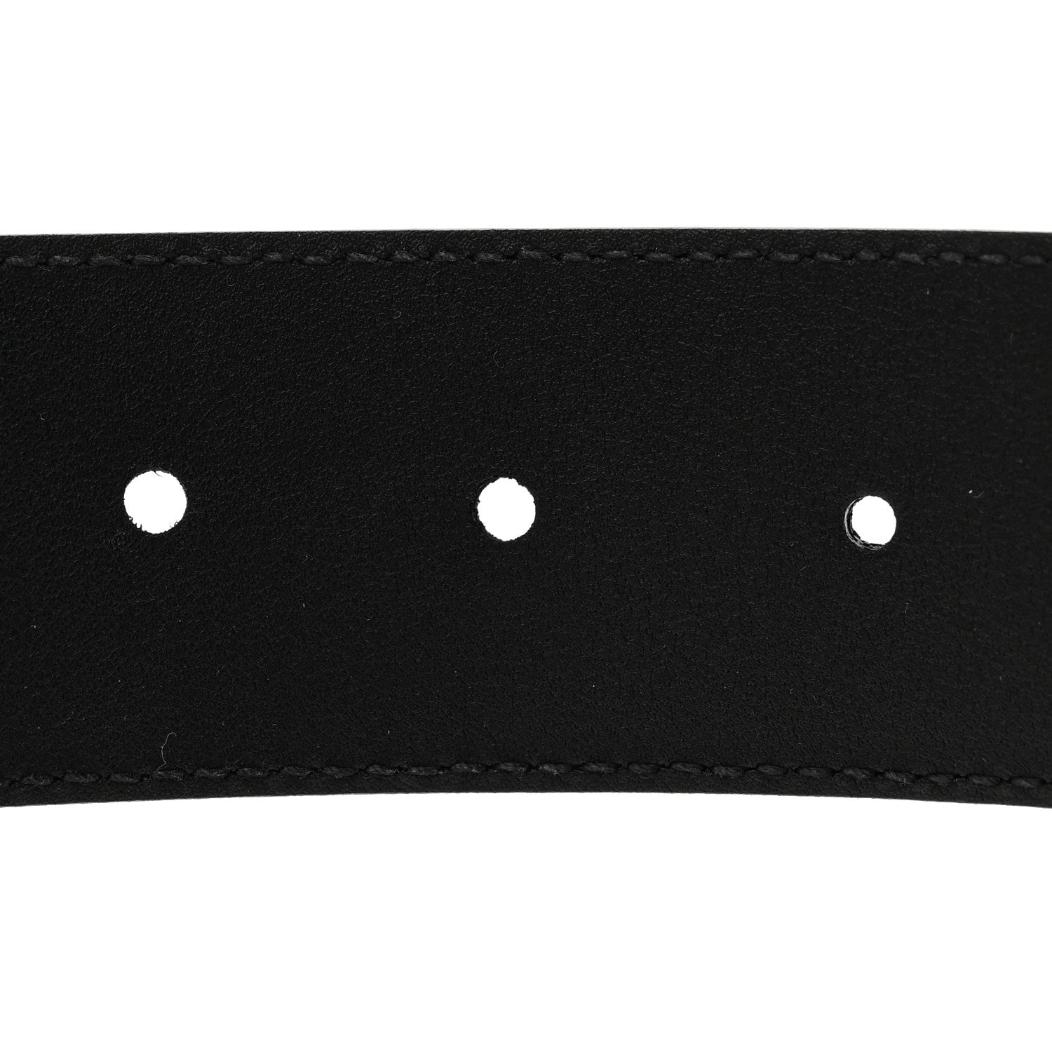 Gucci Guccissima Signature Interlocking G 40mm Belt 85 34 Black 5 of 5
