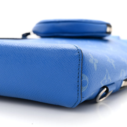 Louis Vuitton Taigarama Duo Slingbag Agave Blue 9 of 9