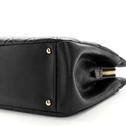 Chanel Caviar Quilted Timeless CC Soft Tote Black 10 of 11