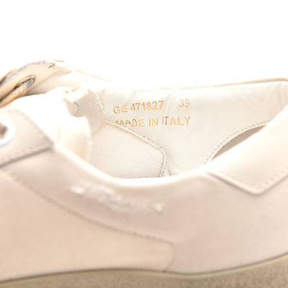 Saint Laurent Distressed Canvas Mens Elba Light Alpha Sigma Sneakers 39 White 8 of 8