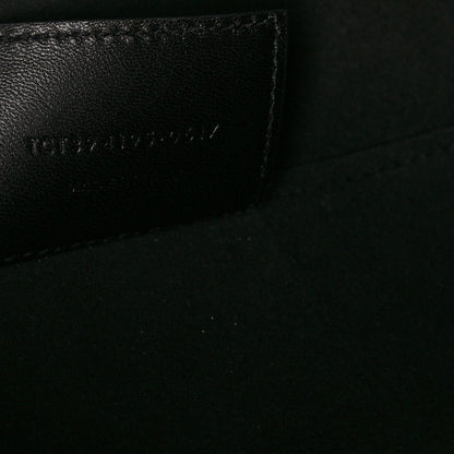 Saint Laurent Textured Patent Large Shopping Tote Black 8 of 11