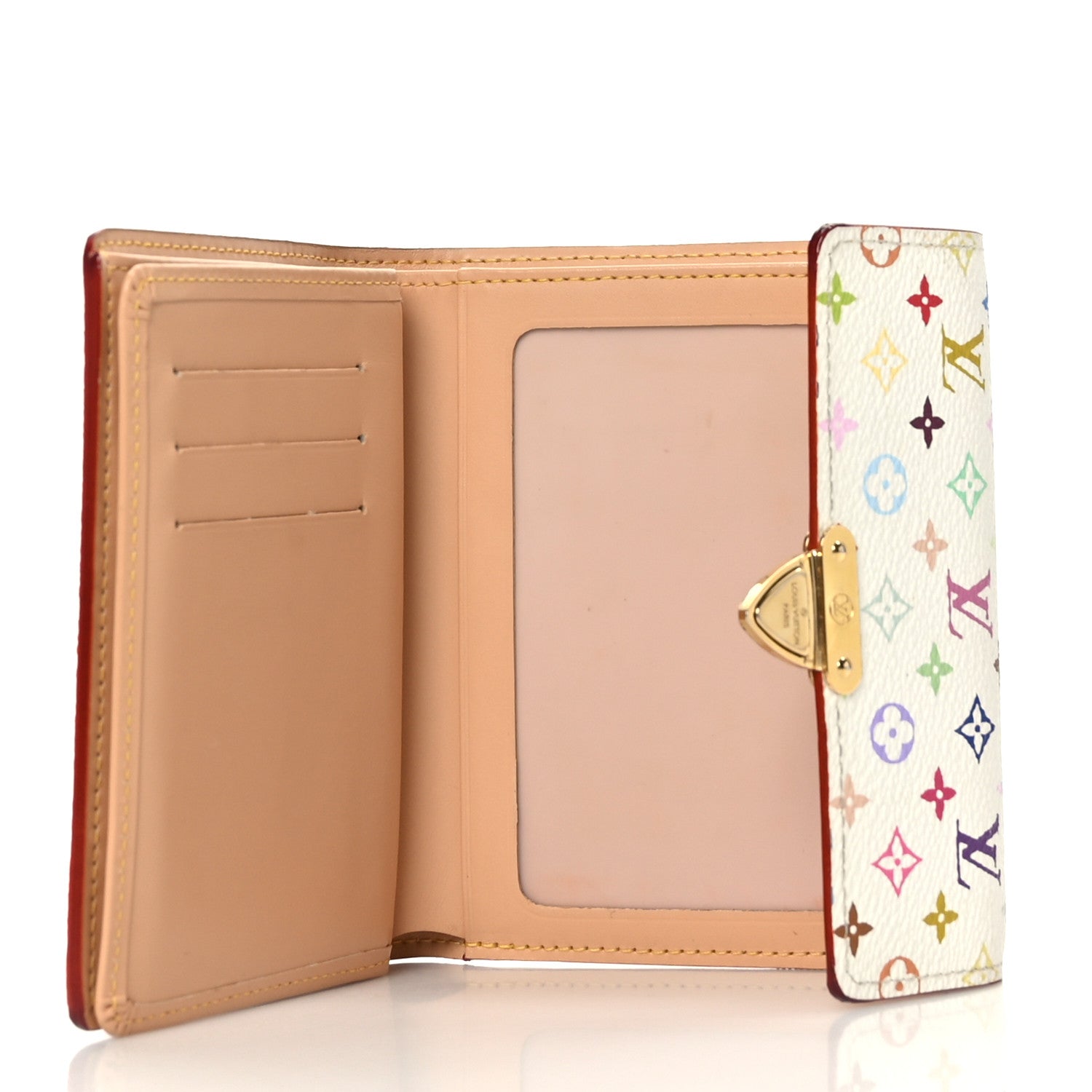 Louis Vuitton Monogram Multicolor Koala Wallet White 5 of 8