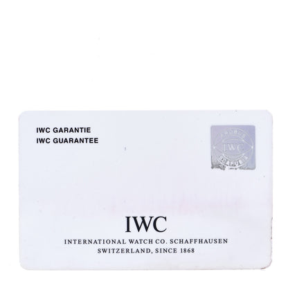 IWC Stainless Steel Alligator 44mm Portugieser Manual Winding Watch IW545405 6 of 6