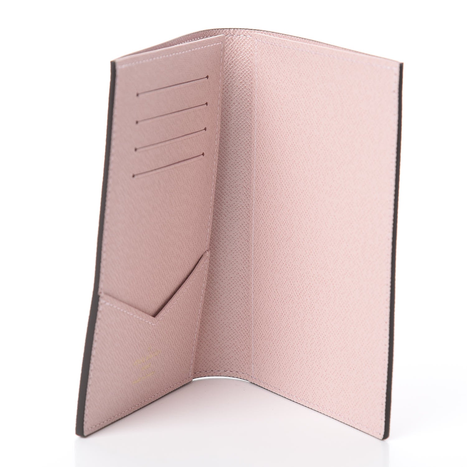 Louis Vuitton Monogram 2020 Christmas Animation Big Wheel Passport Cover Rose Ballerine 4 of 5