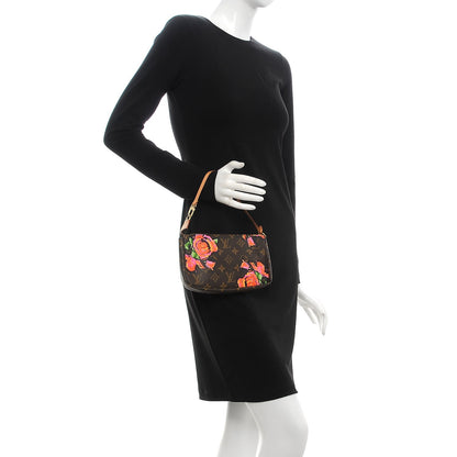 Louis Vuitton Monogram Roses Pochette Accessories 2 of 8