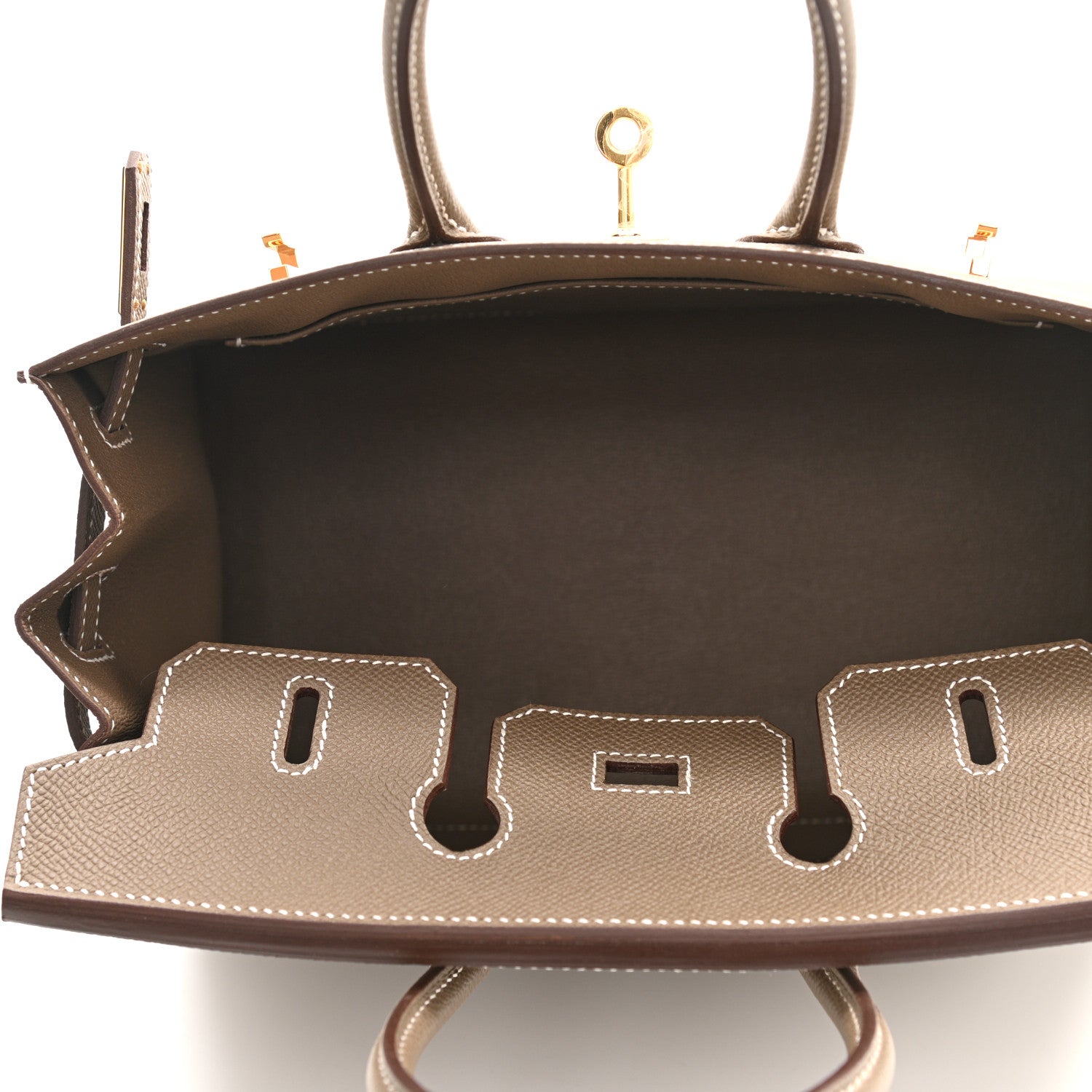 Hermes Epsom Birkin Sellier 25 Etoupe 5 of 11