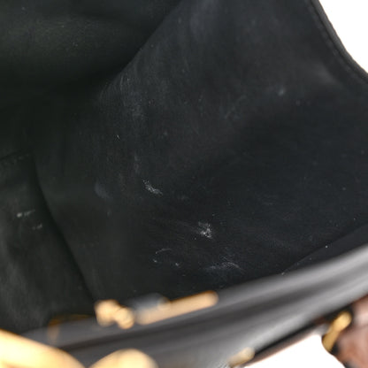 Louis Vuitton Calfskin City Steamer EW Black Gold 16 of 16