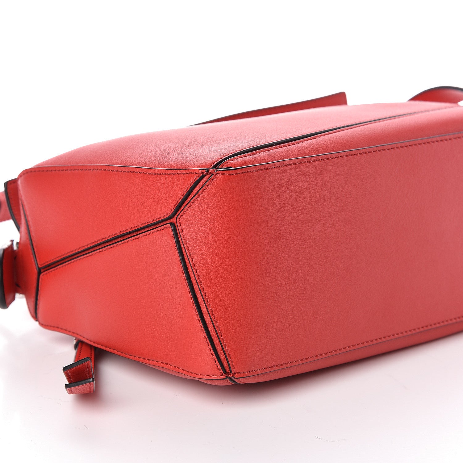 Loewe Calfskin Small Puzzle Bag Scarlet 9 of 10