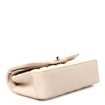 Chanel Caviar Quilted Small Double Flap Light Beige 3 of 10