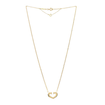 Cartier 18K Yellow Gold Medium Hearts and Symbols Necklace 4 of 11