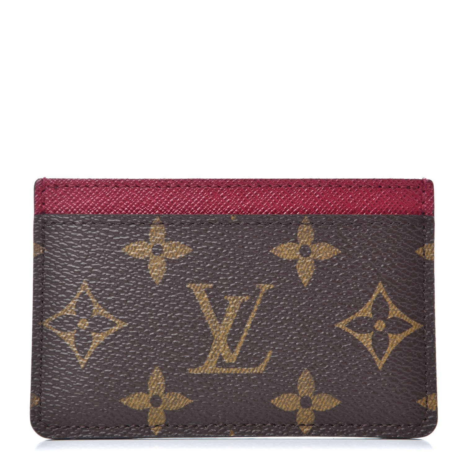 Louis Vuitton Monogram Card Holder Fuchsia 1 of 6