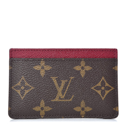 Louis Vuitton Monogram Card Holder Fuchsia 1 of 6
