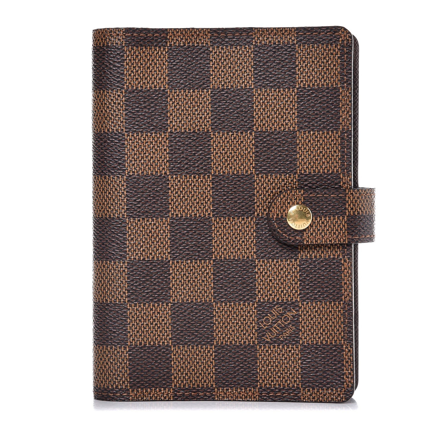 Damier Ebene Small Ring Agenda Cover