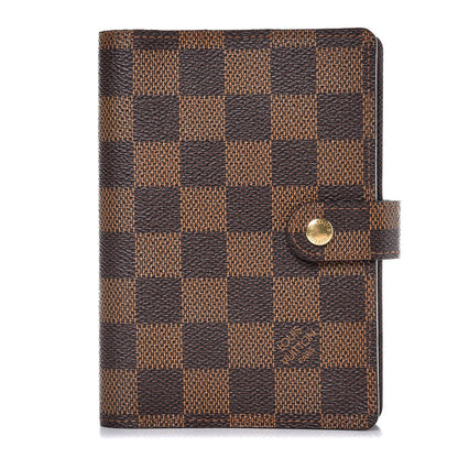 Louis Vuitton Damier Ebene Small Ring Agenda Cover 1 of 7
