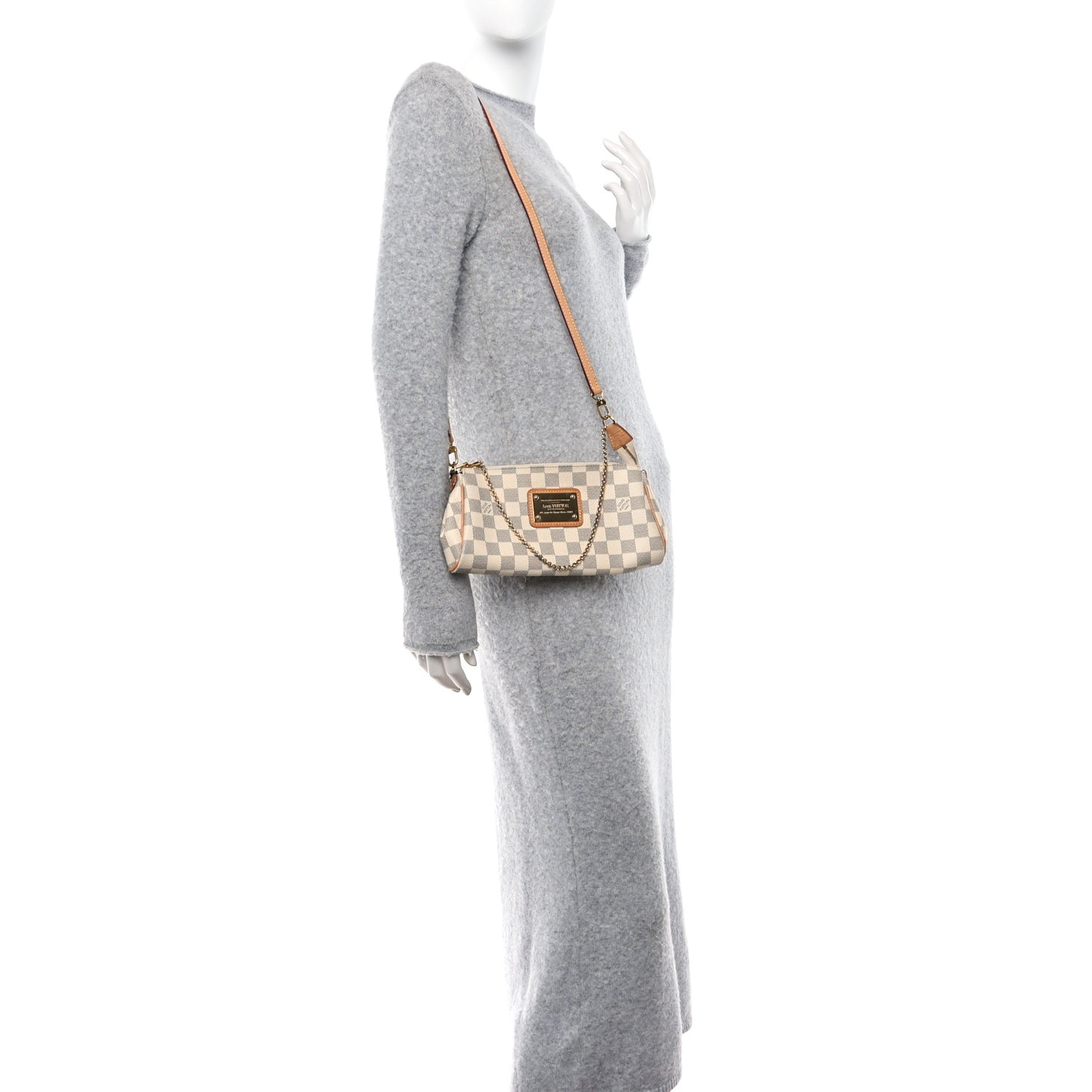 Damier Azur Eva Clutch
