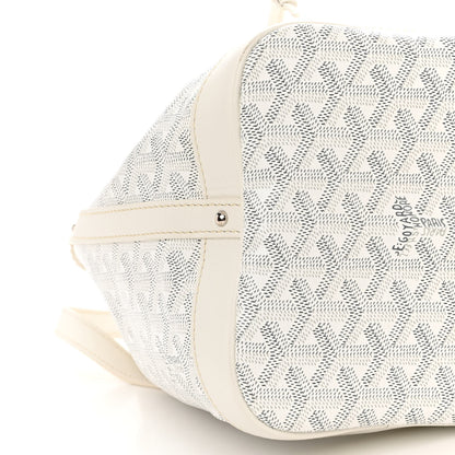 Goyard Goyardine Petit Flot Bucket Bag PM White 7 of 9