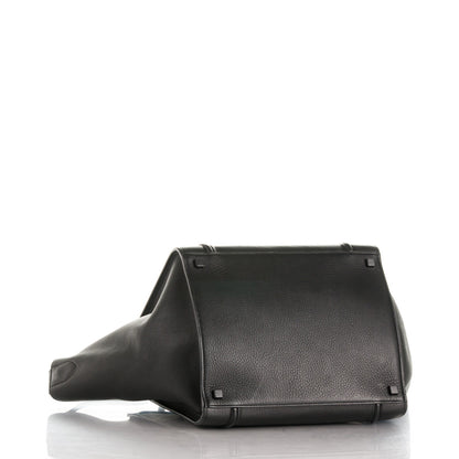 Celine Supple Calfskin Medium Phantom Luggage Black 4 of 7