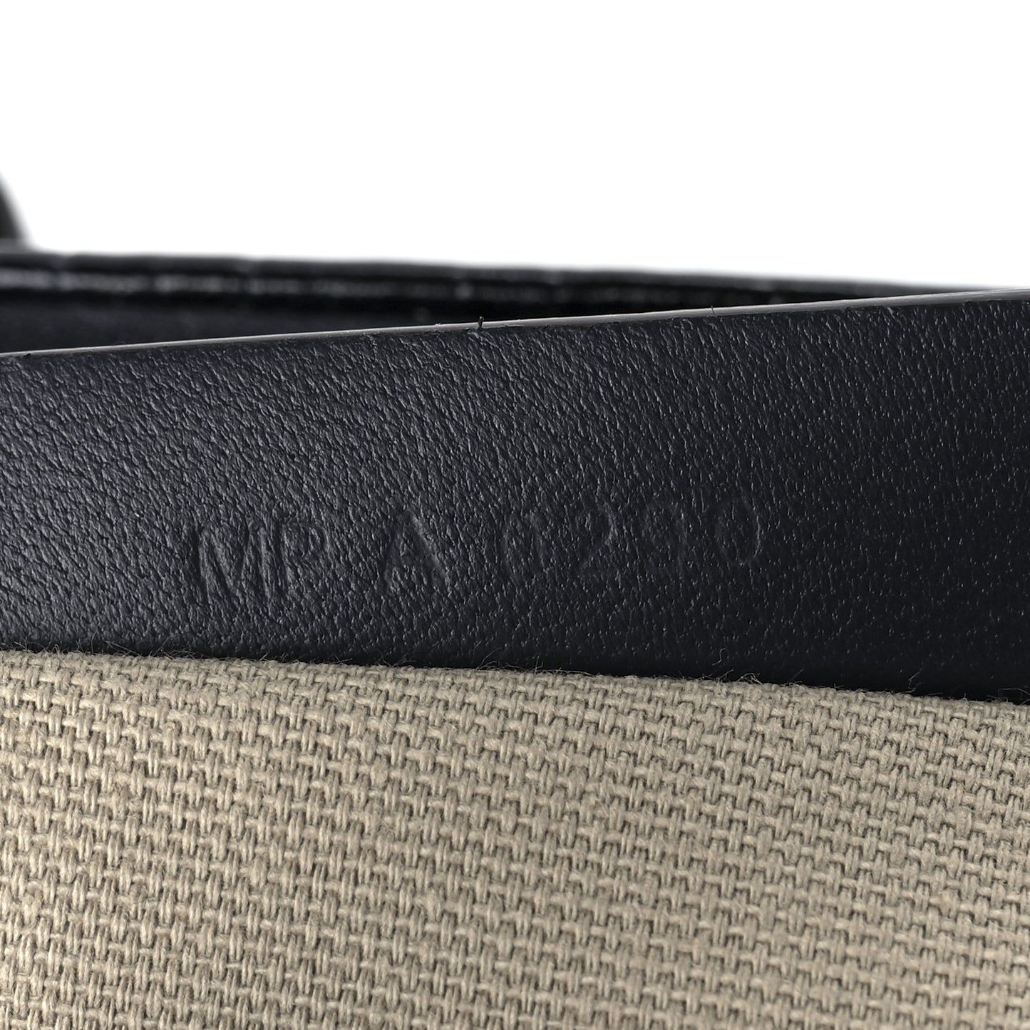 Calfskin Crocodile Embossed Mini Antigona Deep Blue