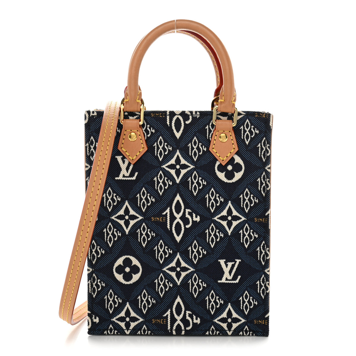 Jacquard Since 1854 Petit Sac Plat Blue