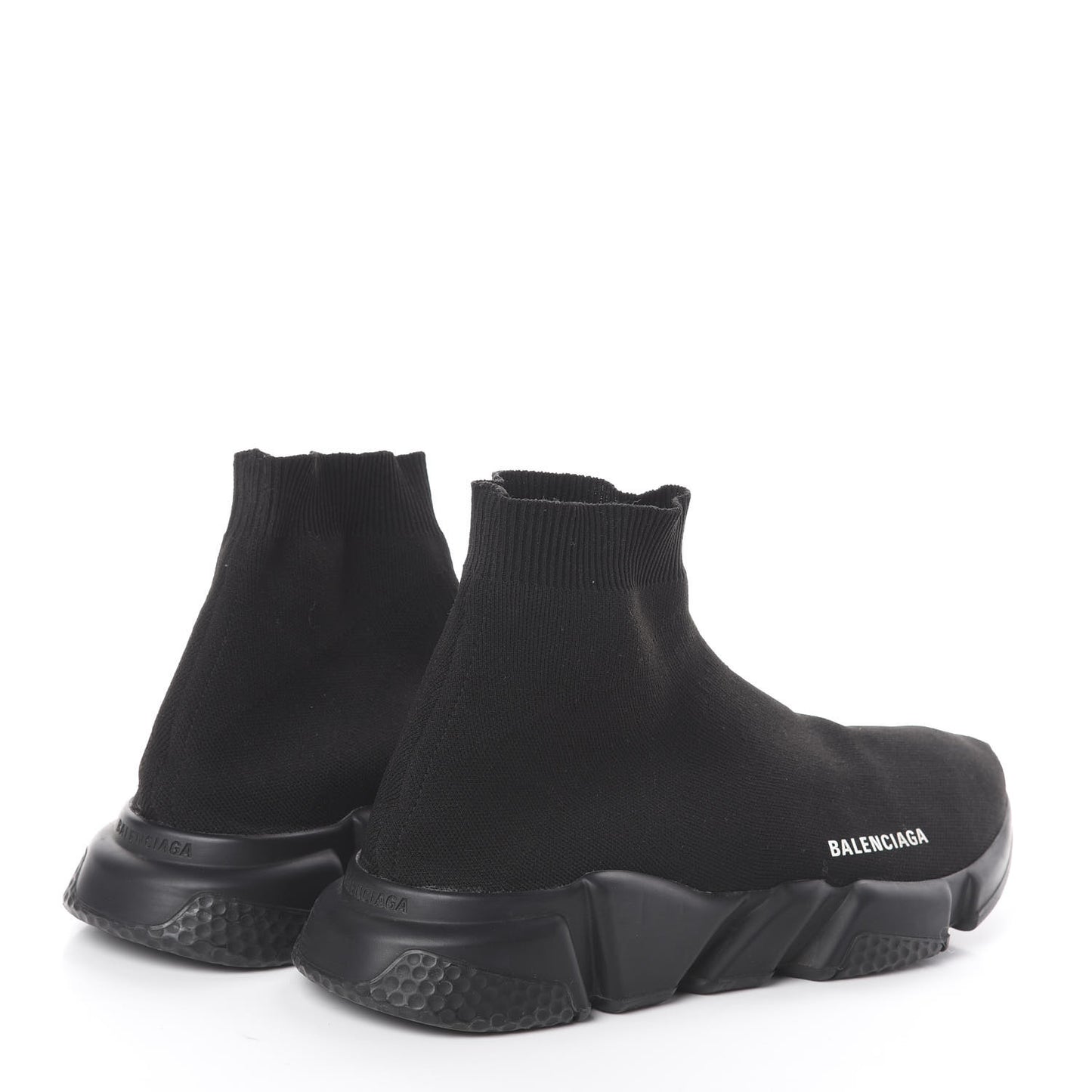 Neoprene Knit Mens Speed Sneakers 45 Black
