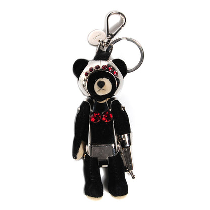 Prada Miss Orsy Trick Teddy Bear Keychain Charm 1 of 4