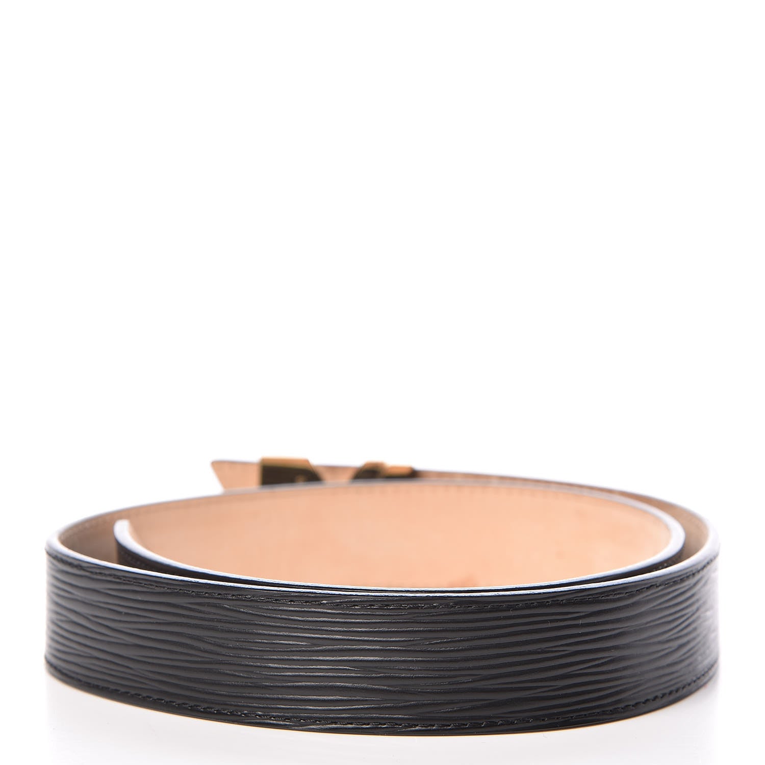 Louis Vuitton Epi Essential V 30 MM Belt 75 30 Black 3 of 8