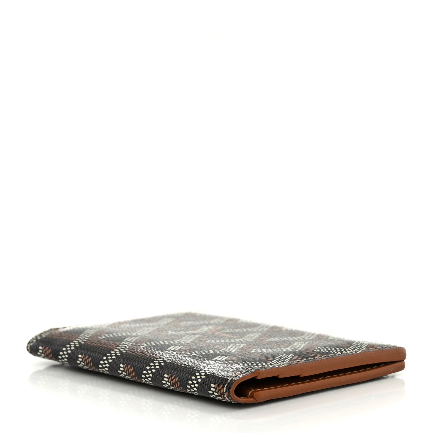 Goyardine Saint Marc Card Holder Black Gold