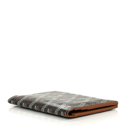 Goyard Goyardine Saint Marc Card Holder Black Gold 4 of 9