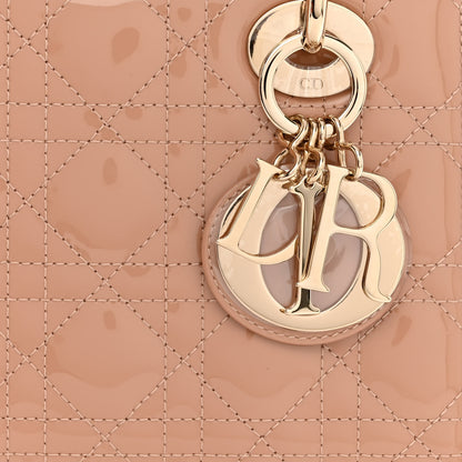 Christian Dior Patent Cannage Small Lady Dior Light Pink 8 of 10