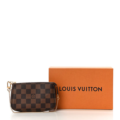 Louis Vuitton Damier Ebene Mini Pochette Accessories 11 of 11