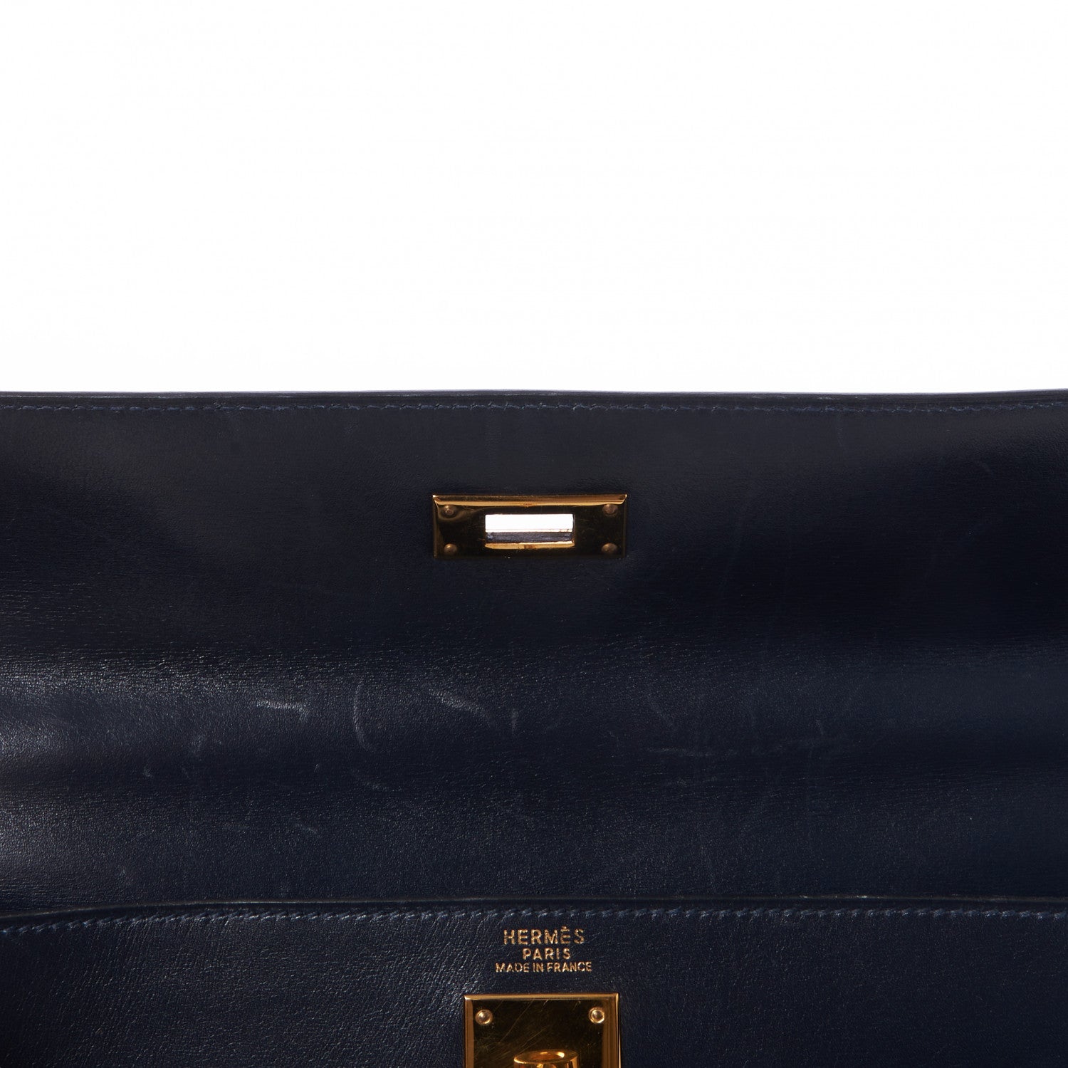 Hermes Box Kelly Retourne 32 Indigo 14 of 40