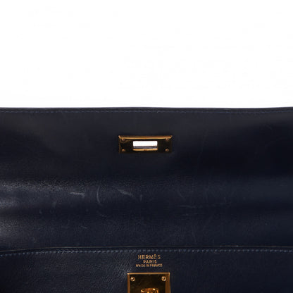 Hermes Box Kelly Retourne 32 Indigo 14 of 40