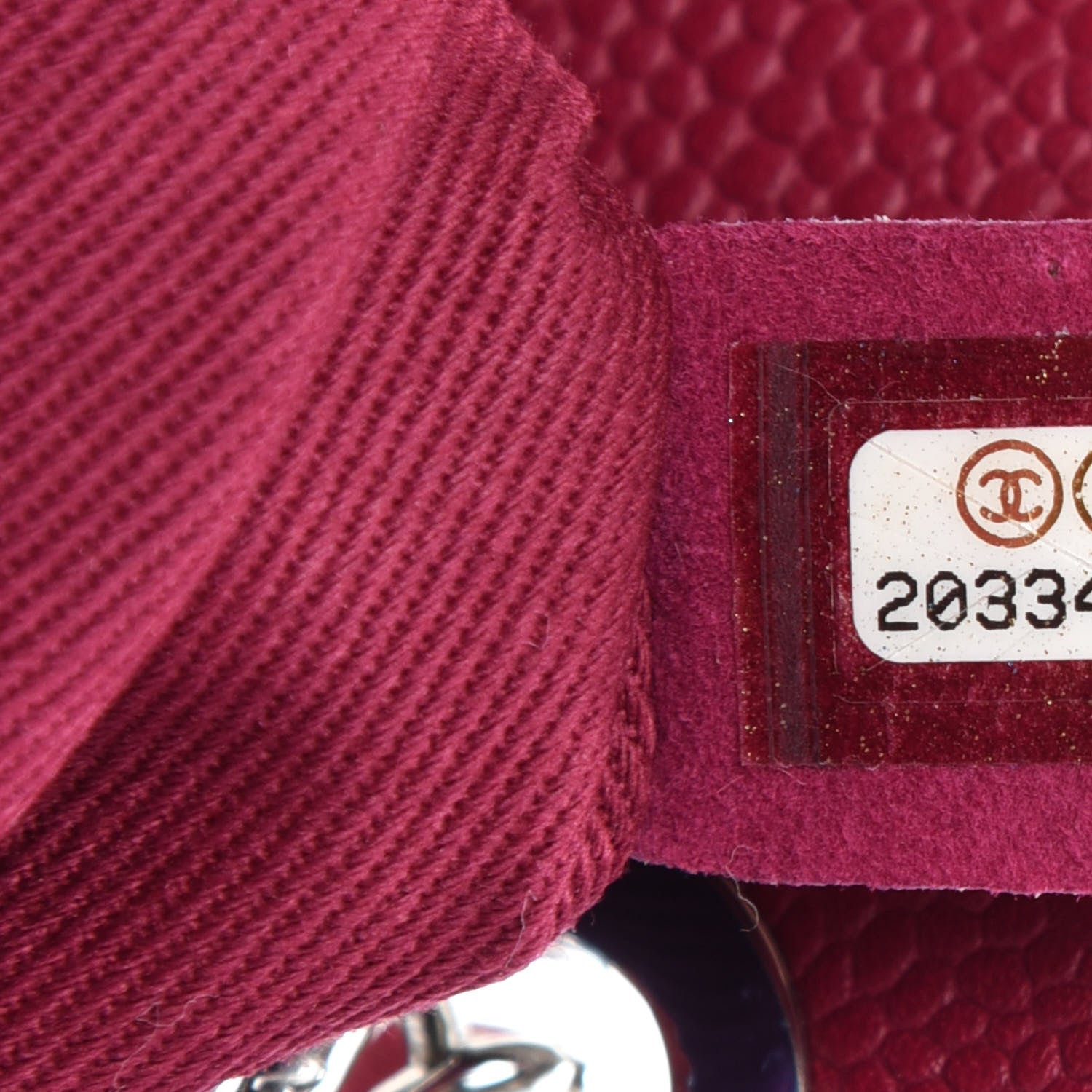 Chanel Caviar Quilted Timeless CC Shopping Tote Red 11 of 15