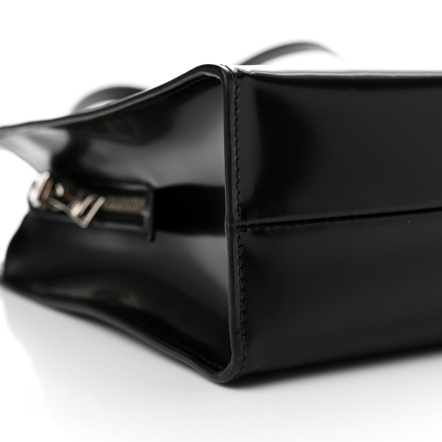 Prada Spazzolato Medium Re-Edition 1995 Double Handle Handbag