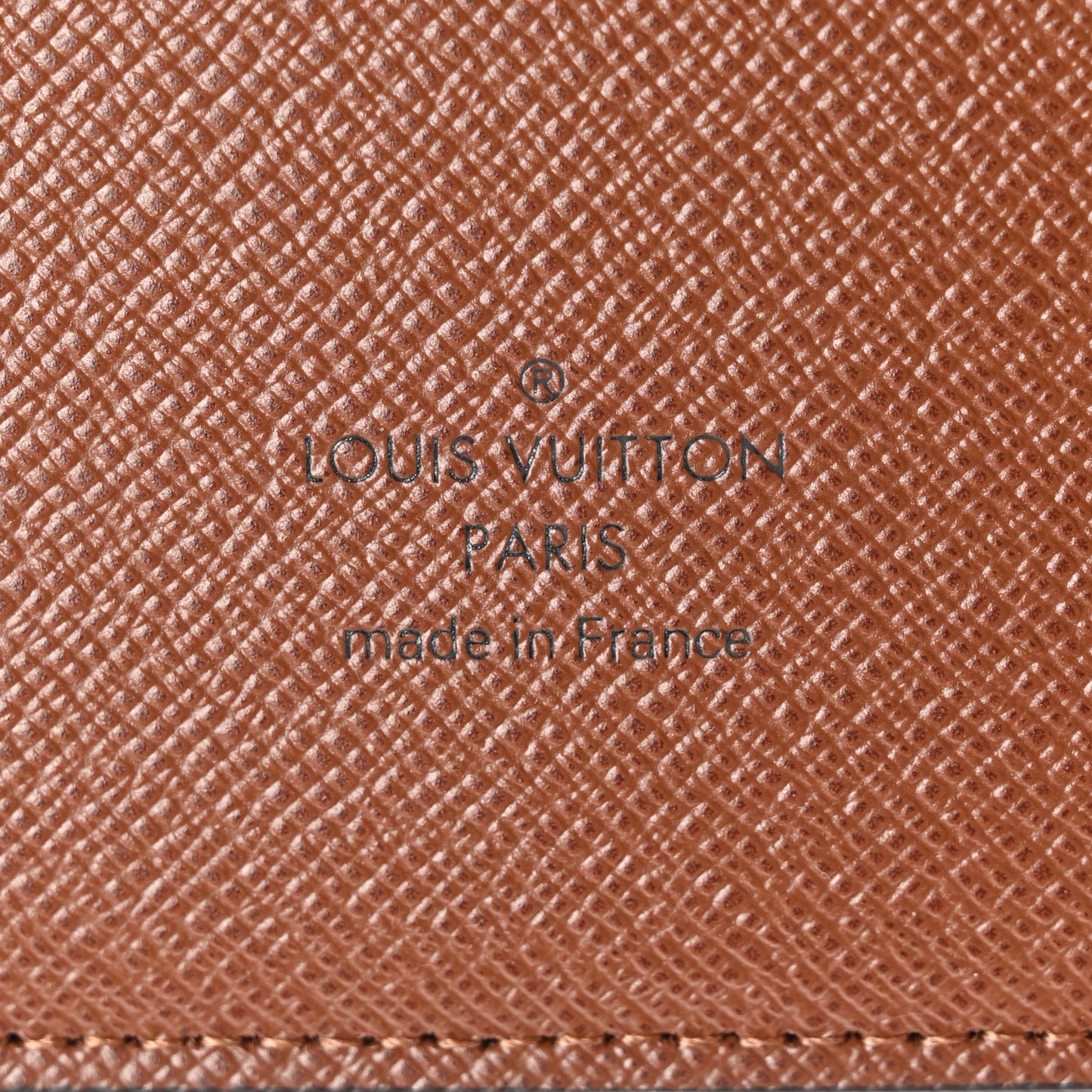 Monogram Large Ring Agenda Cover