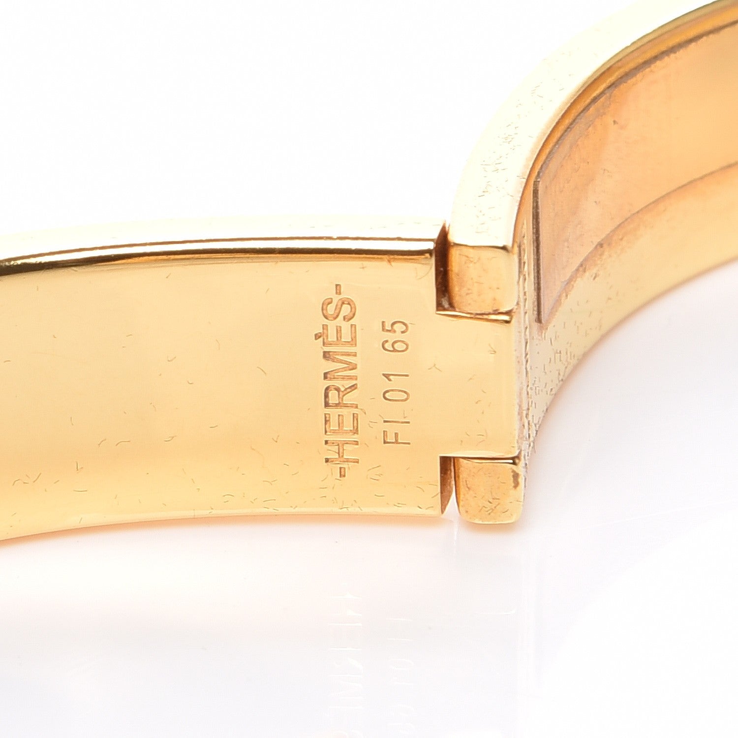 Hermes Enamel Narrow Clic Clac H Bracelet PM Black 5 of 7