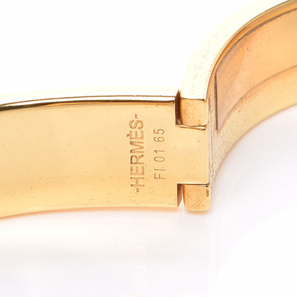 Hermes Enamel Narrow Clic Clac H Bracelet PM Black 5 of 7